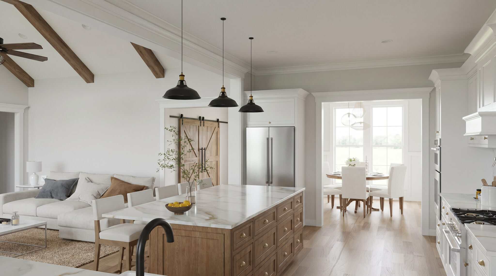Kitchen of this 4-Bedroom,3233 Sq Ft Plan -193-1419