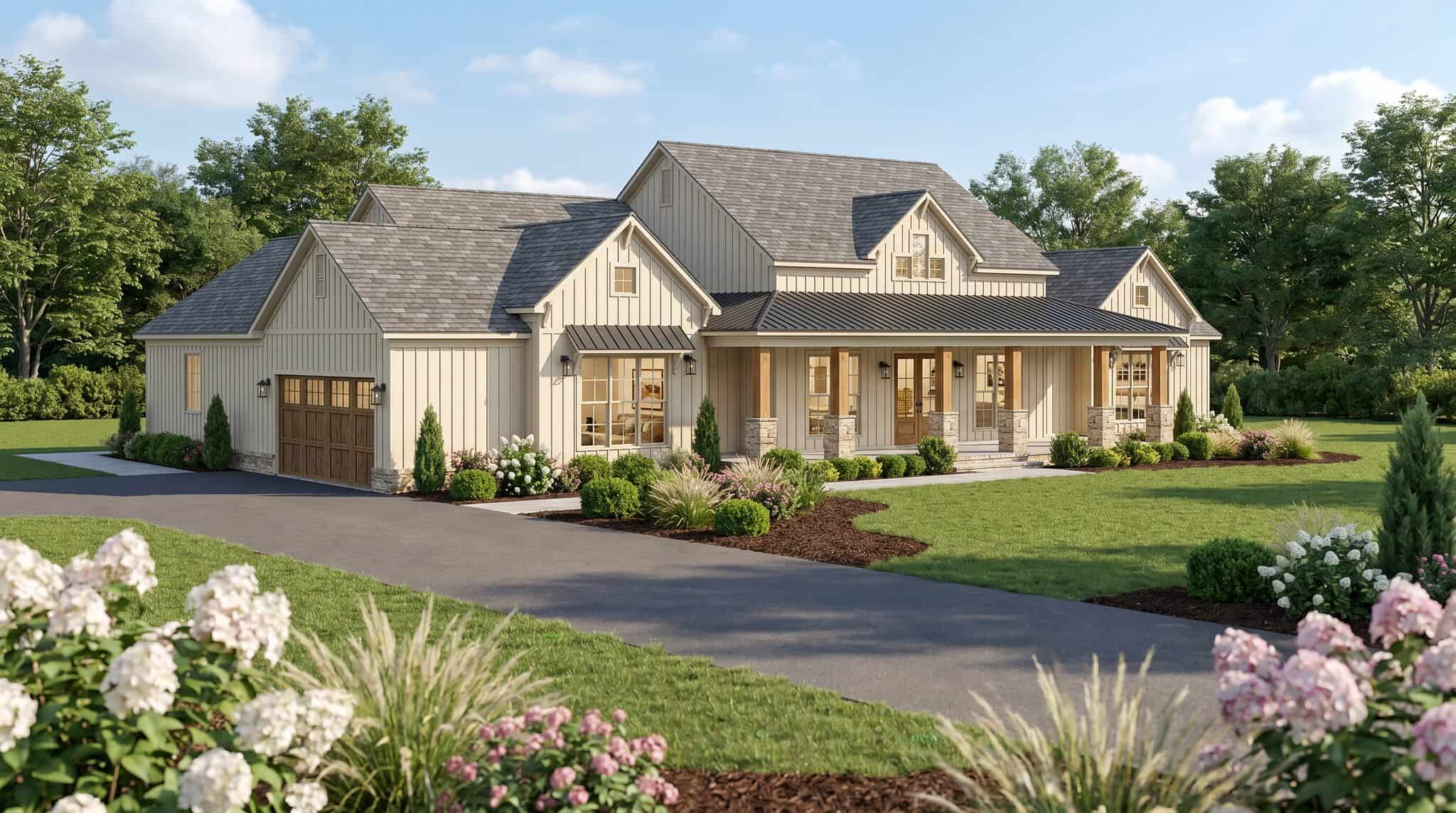 Left Side View of this 4-Bedroom,3233 Sq Ft Plan -193-1419