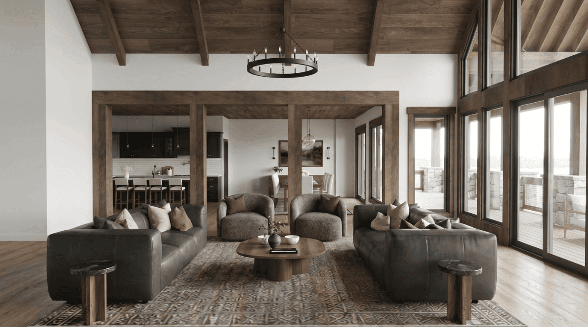 Great Room of this 5-Bedroom,5543 Sq Ft Plan -193-1420