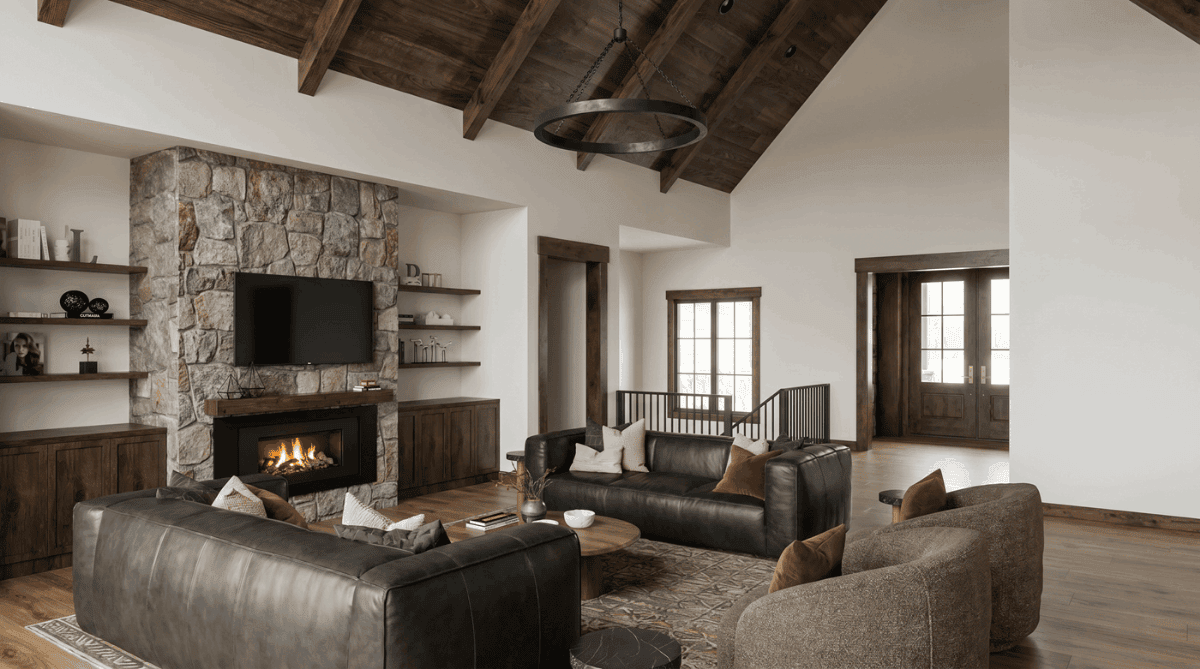 Great Room of this 5-Bedroom,5543 Sq Ft Plan -193-1420
