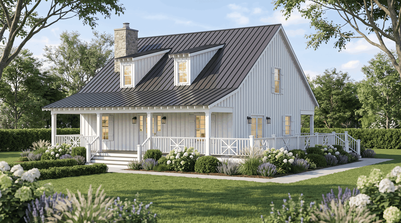 Left Side View of this 2-Bedroom,1884 Sq Ft Plan -193-1423