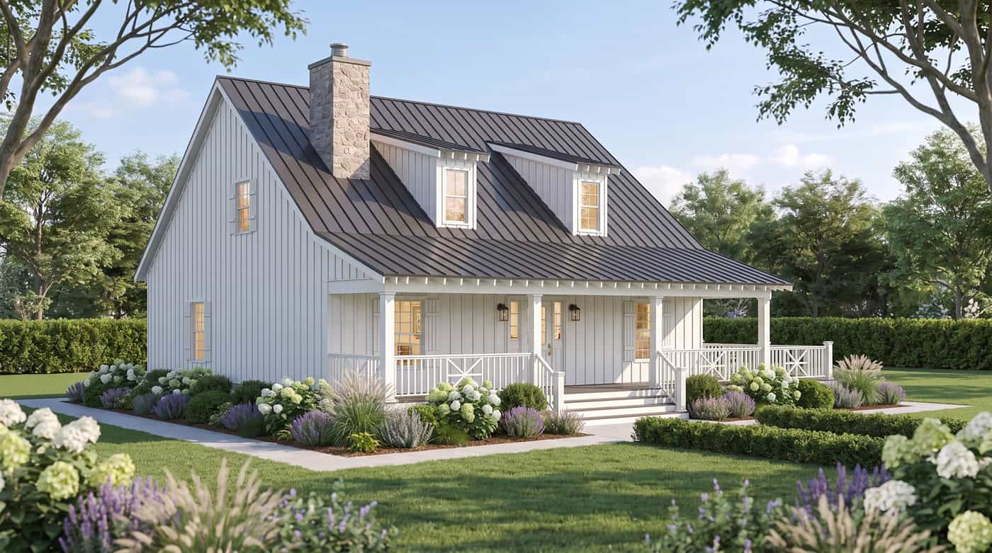 Rear View of this 2-Bedroom,1884 Sq Ft Plan -193-1423