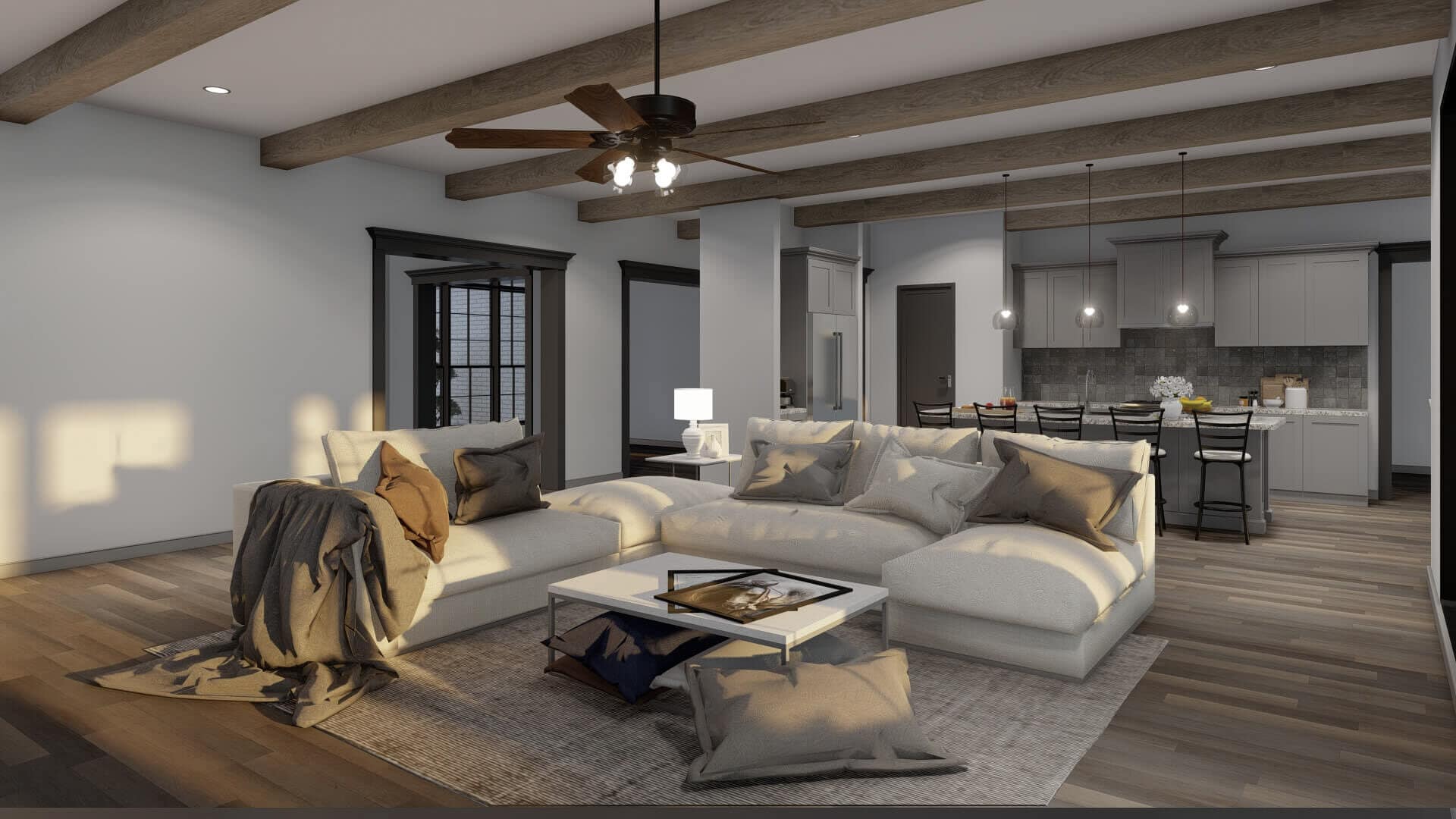 Great Room of this 3-Bedroom,3187 Sq Ft Plan -193-1428