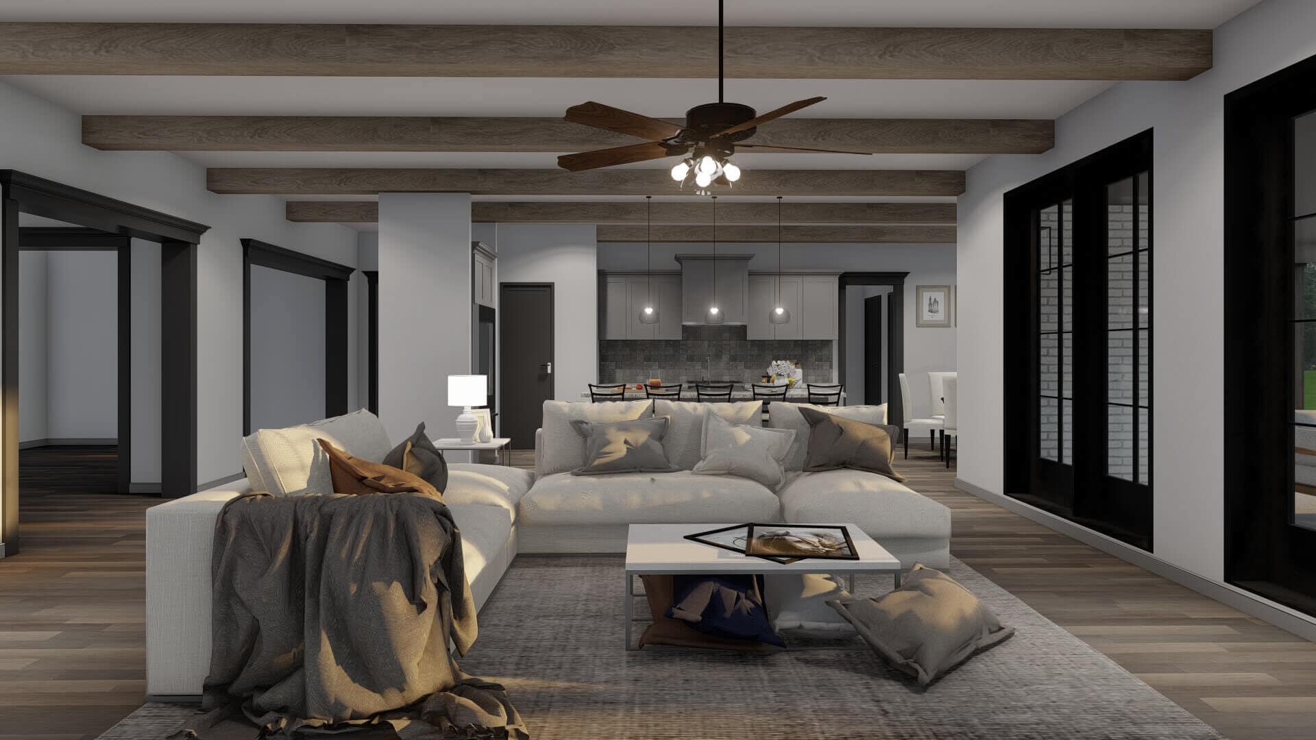 Great Room of this 3-Bedroom,3187 Sq Ft Plan -193-1428
