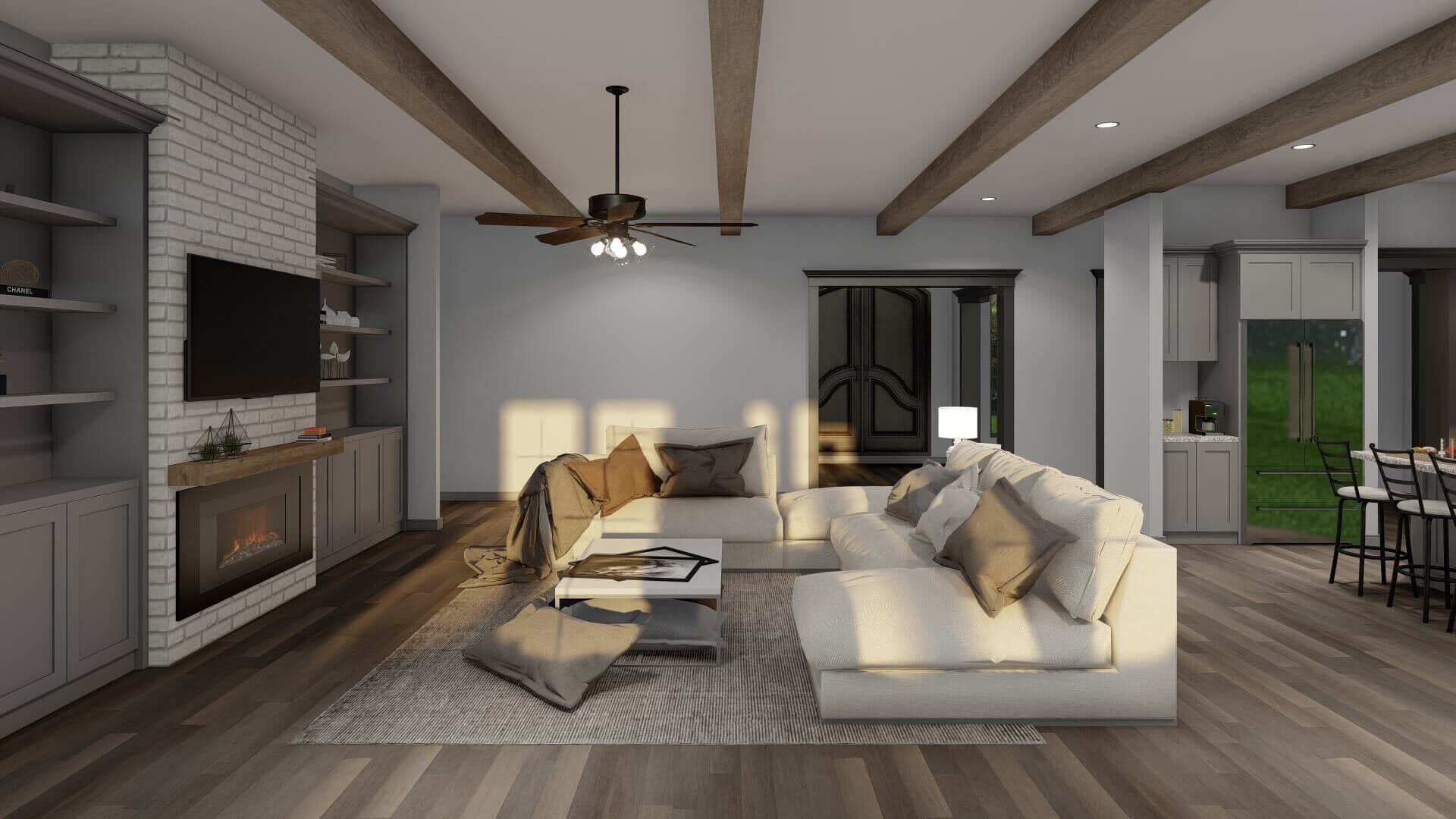 Great Room of this 3-Bedroom,3187 Sq Ft Plan -193-1428