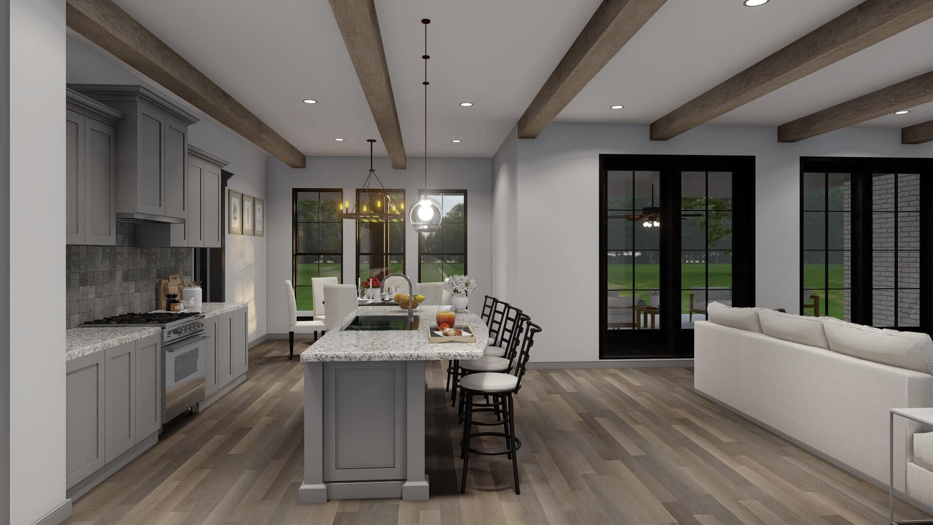 Dining Room of this 3-Bedroom,3187 Sq Ft Plan -193-1428