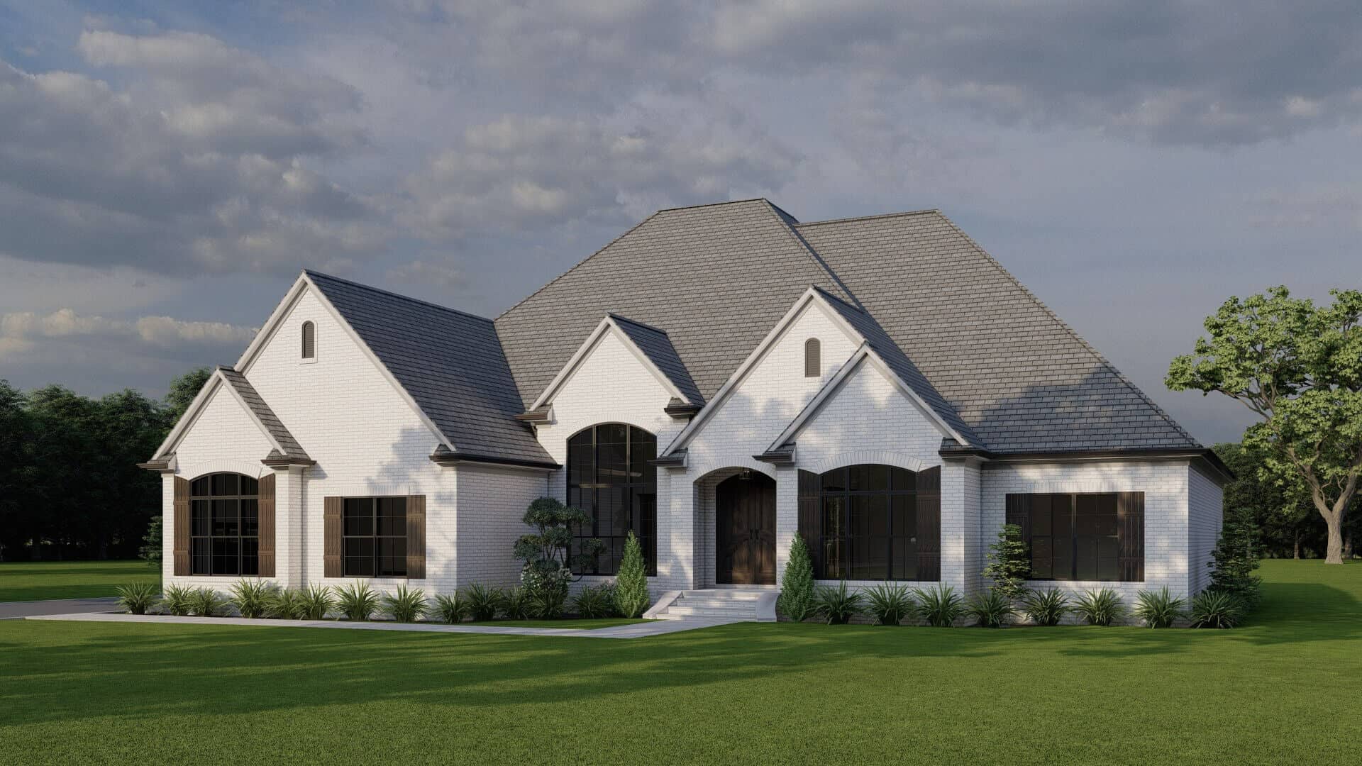 Right Side View of this 3-Bedroom,3187 Sq Ft Plan -193-1428