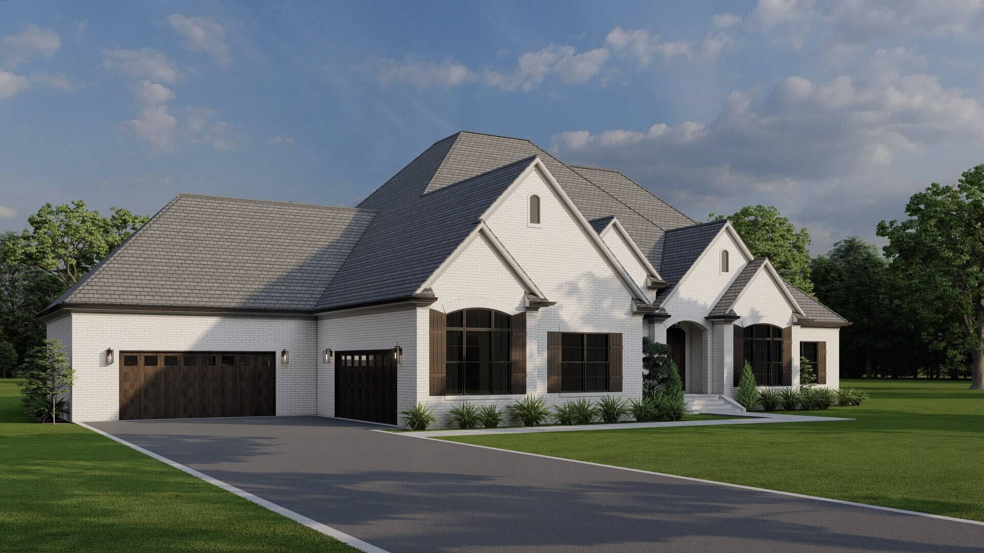 Left Side View of this 3-Bedroom,3187 Sq Ft Plan -193-1428