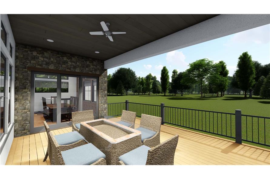 Deck of this 2-Bedroom,2380 Sq Ft Plan -2380