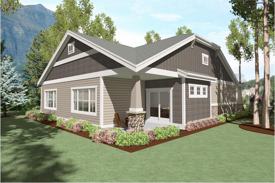  Craftsman  House  Plan  194 1005 2 Bedrm 1760 Sq  Ft  Home  