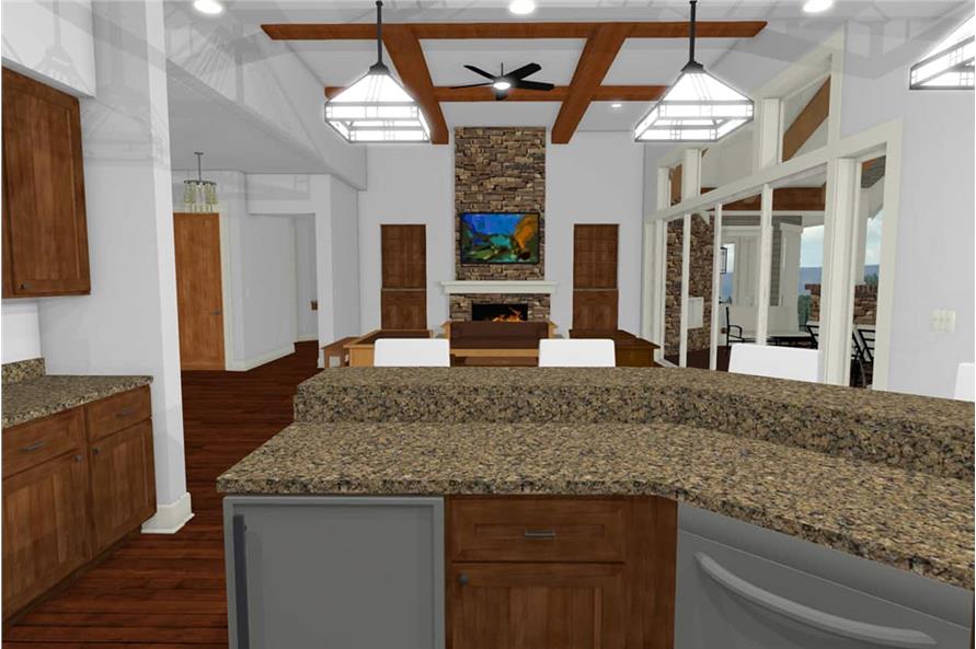Kitchen of this 2-Bedroom,2605 Sq Ft Plan -2605