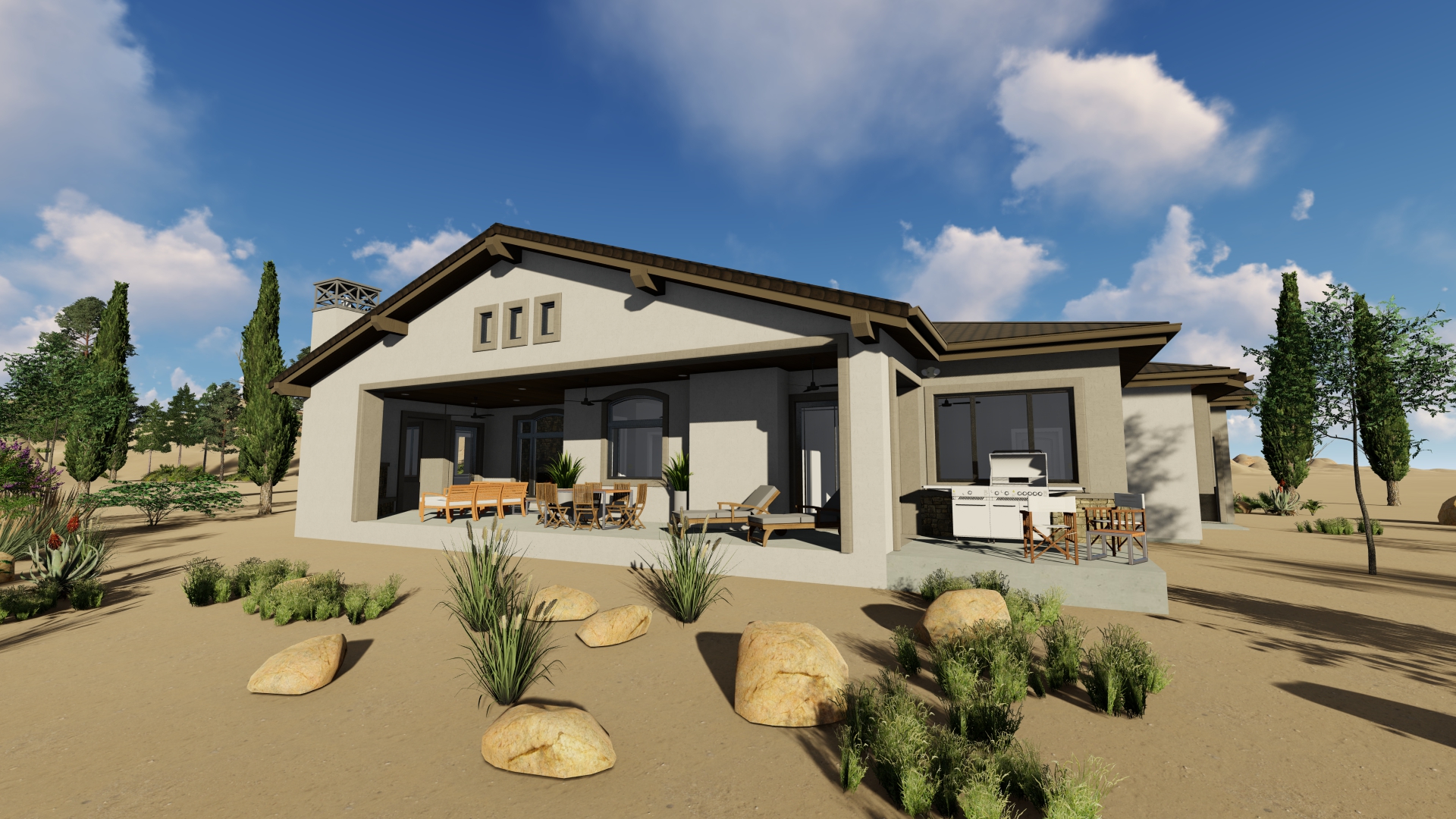 Patio of this 3-Bedroom,2982 Sq Ft Plan -2982