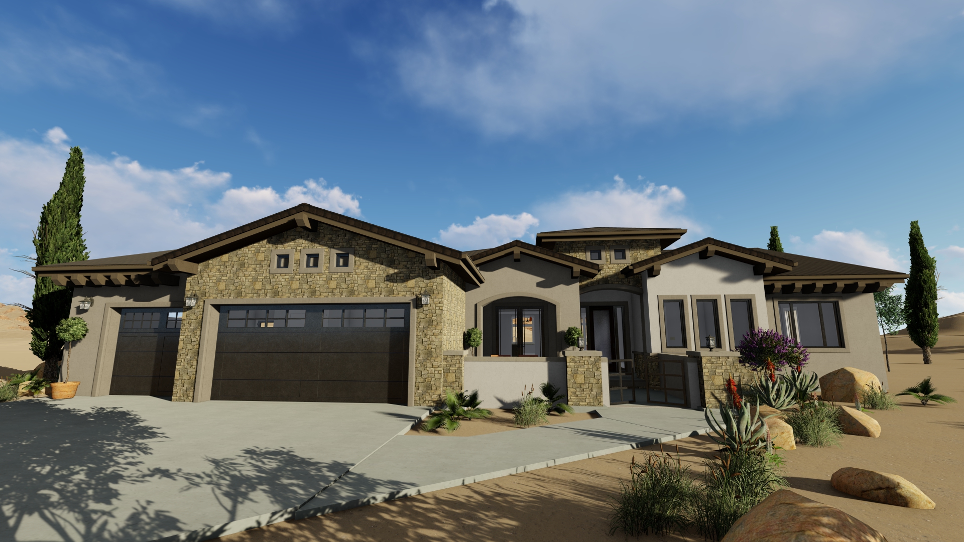 Home Exterior Photograph of this 3-Bedroom,2982 Sq Ft Plan -2982