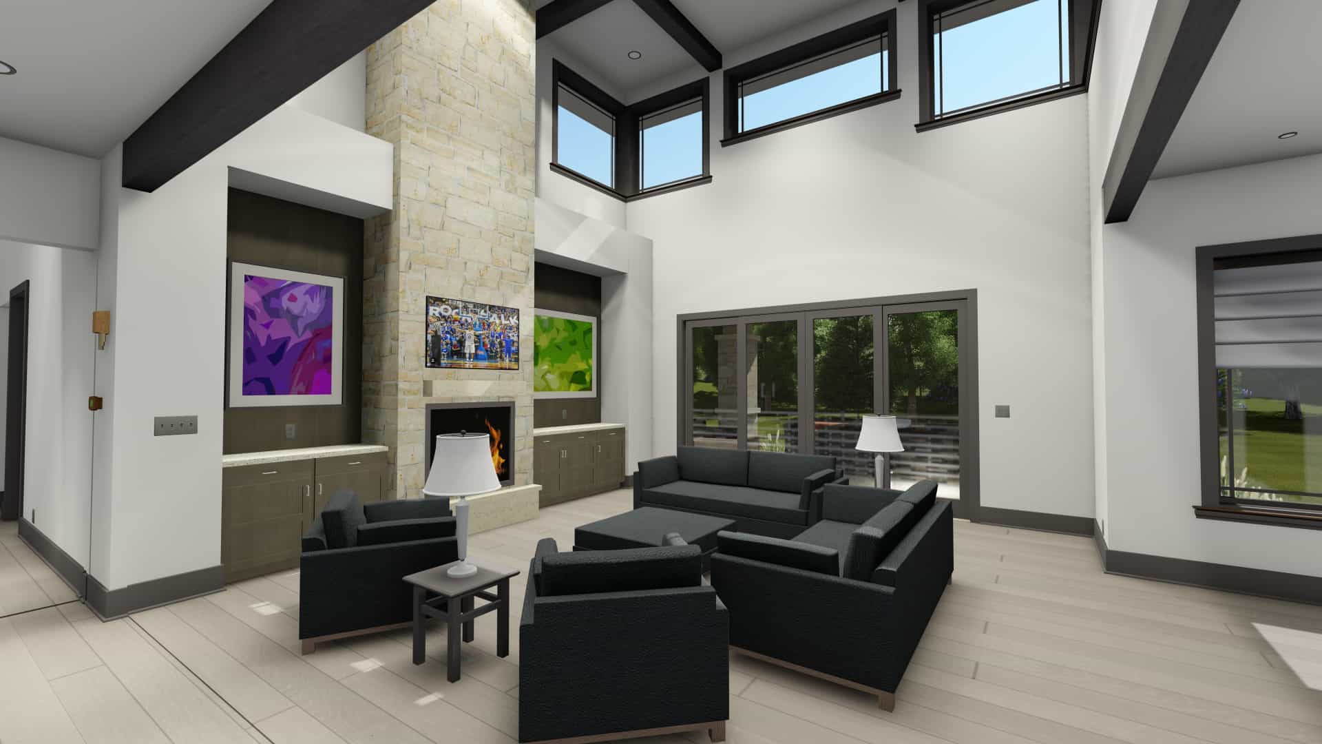 Great Room of this 3-Bedroom,3125 Sq Ft Plan -3125