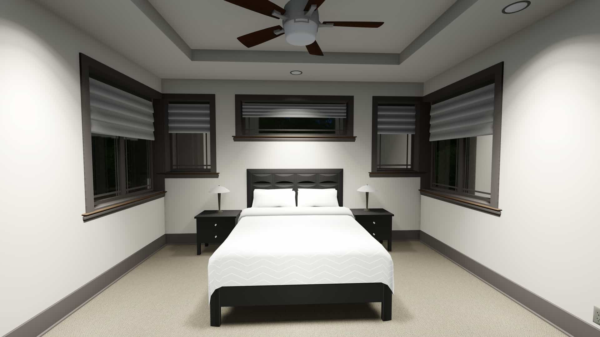 Bedroom of this 3-Bedroom, 3125 Sq Ft Plan - 194-1047