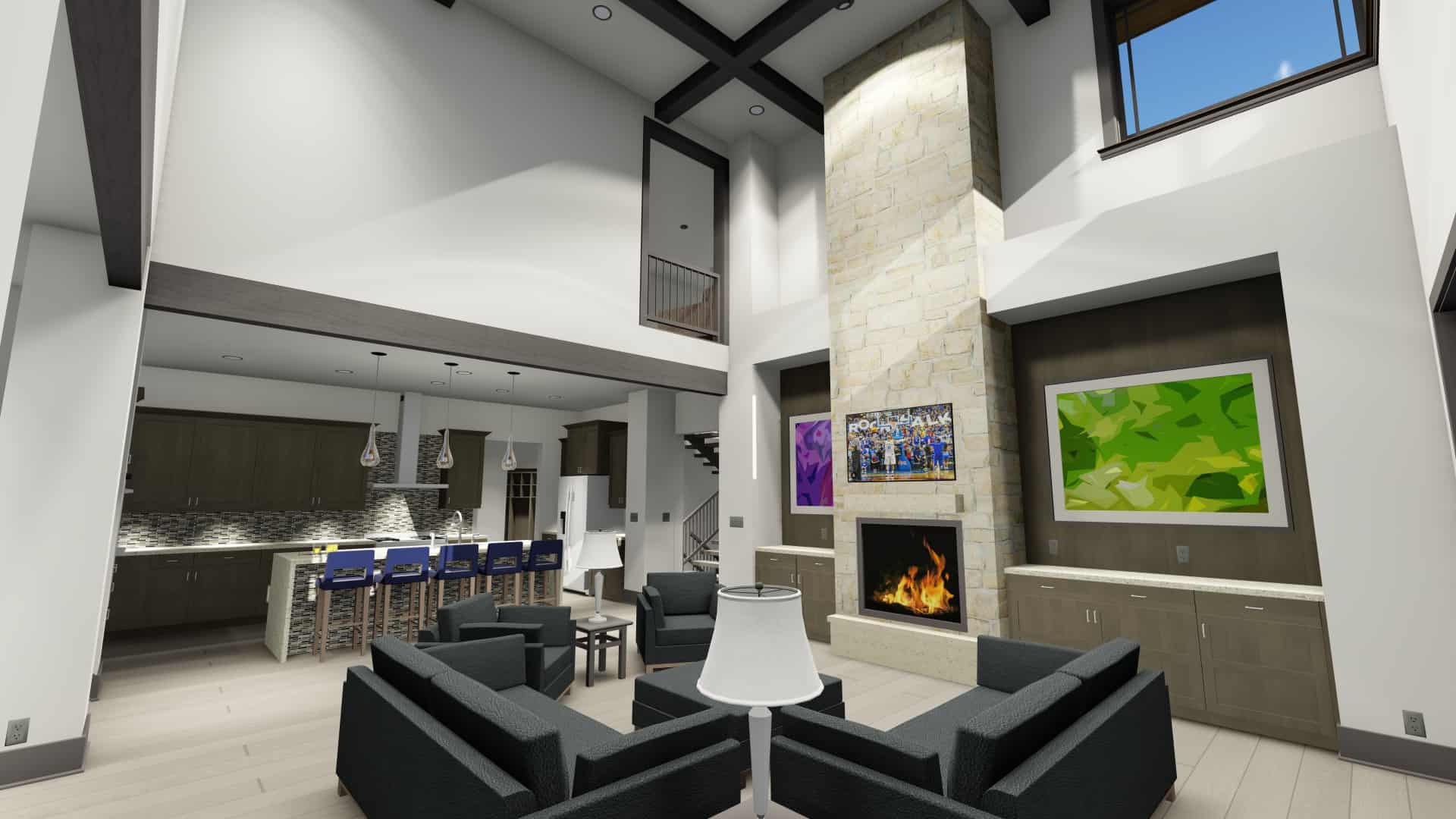 Great Room of this 3-Bedroom,3125 Sq Ft Plan -3125