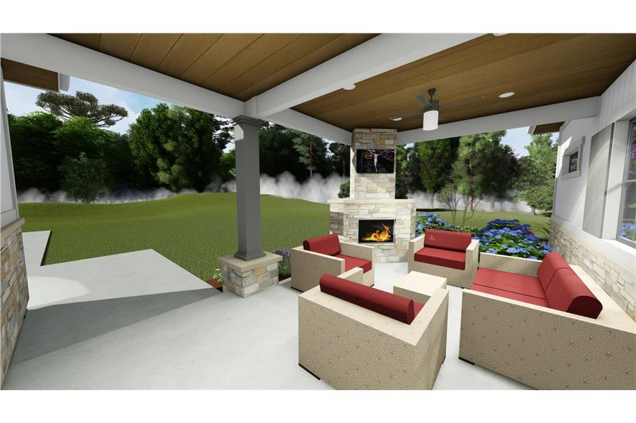 Patio of this 2-Bedroom,2470 Sq Ft Plan -2470