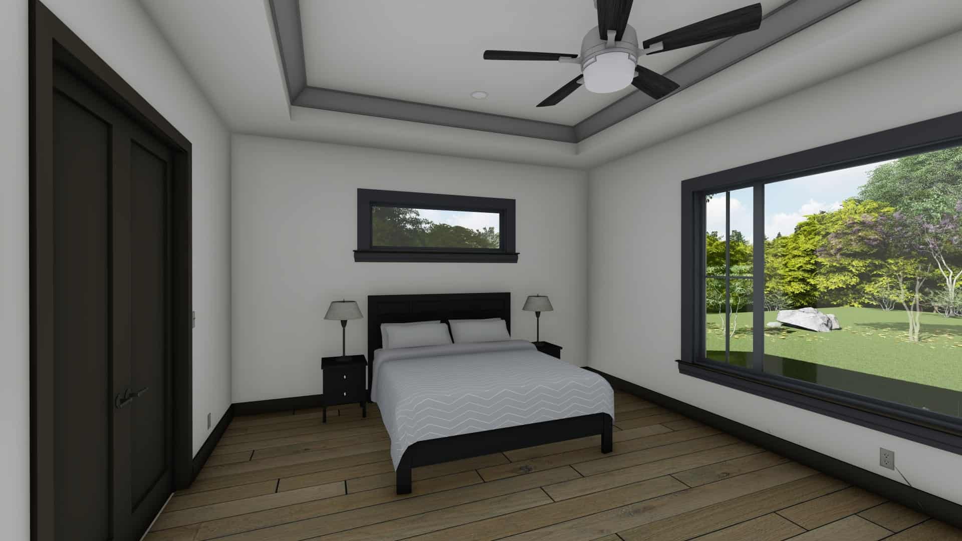 Master Bedroom of this 3-Bedroom, 4377 Sq Ft Plan - 194-1066