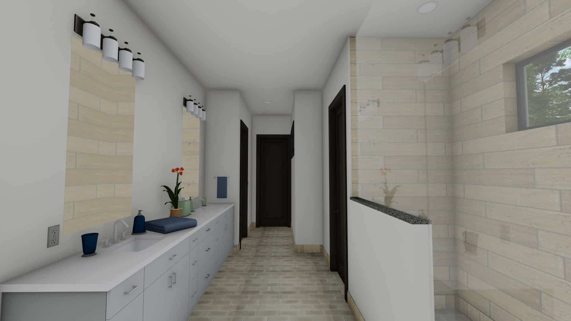 Bathroom of this 3-Bedroom, 4377 Sq Ft Plan - 194-1066