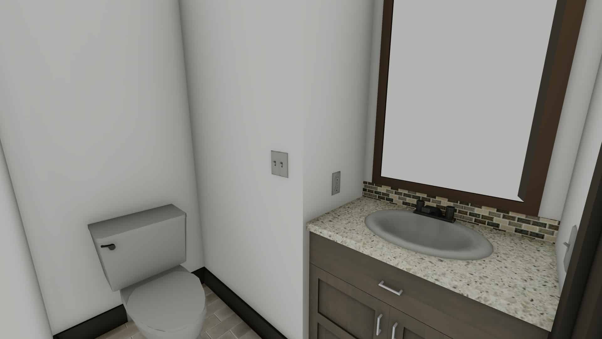 Bathroom of this 3-Bedroom, 4377 Sq Ft Plan - 194-1066