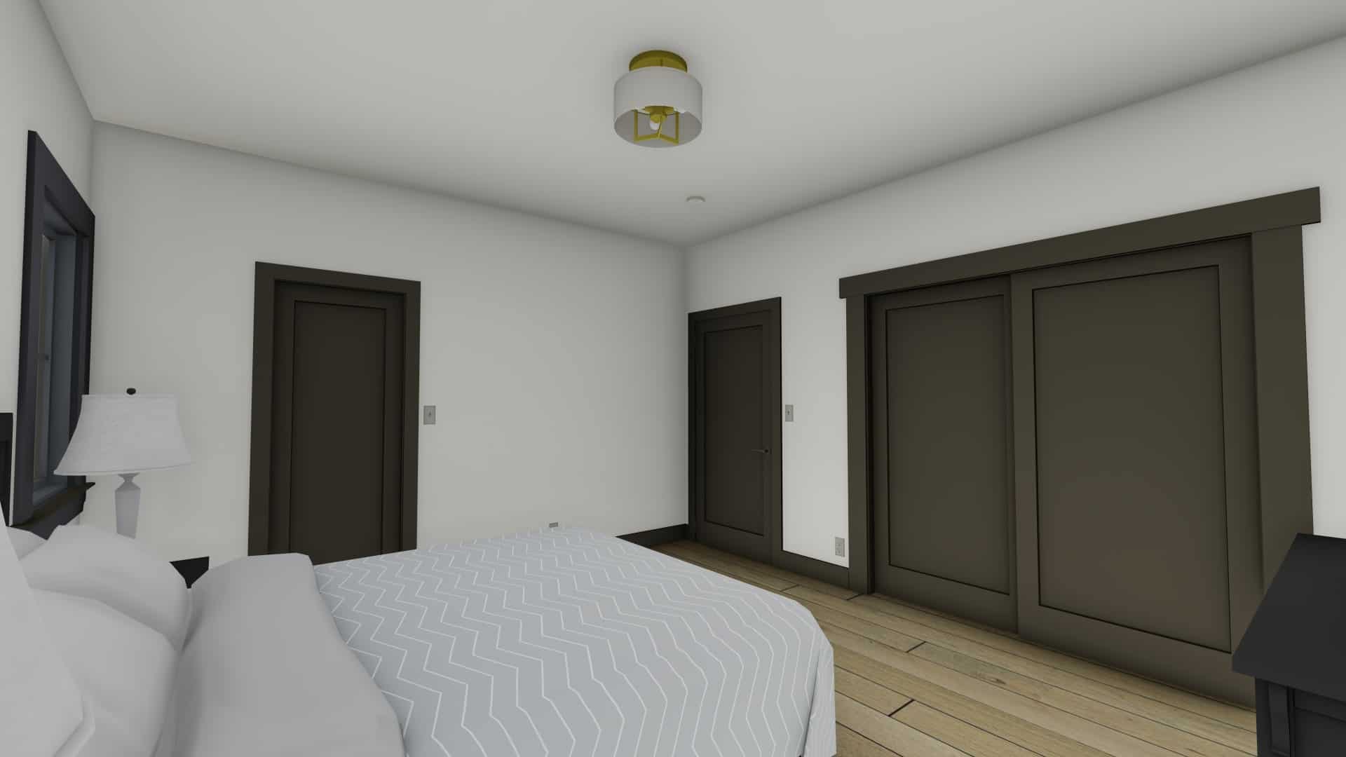 Master Bedroom of this 3-Bedroom, 4377 Sq Ft Plan - 194-1066