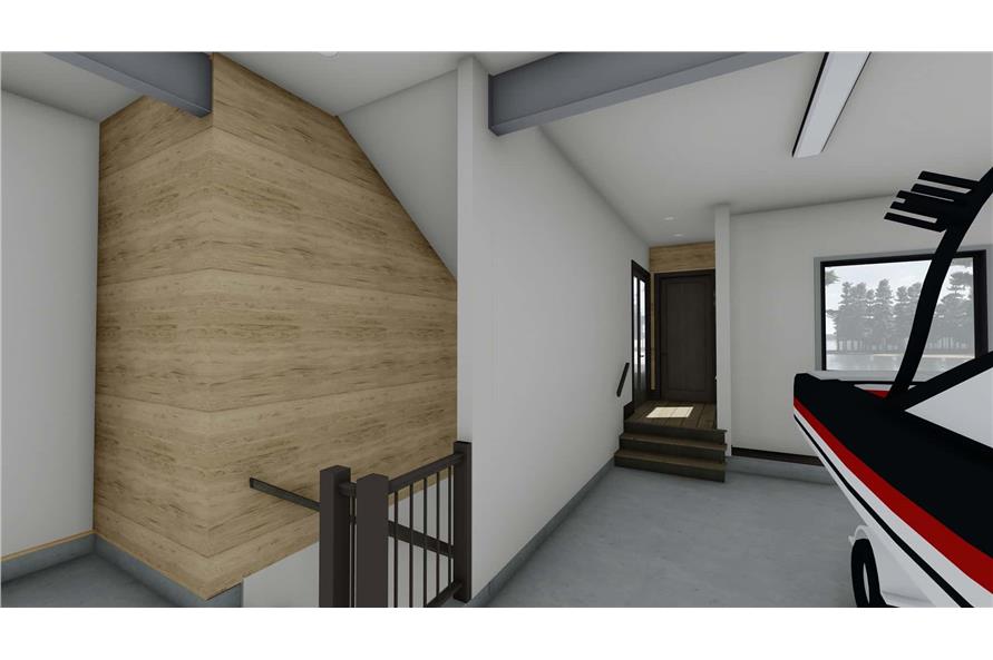 Garage of this 5-Bedroom, 6317 Sq Ft Plan - 194-1067
