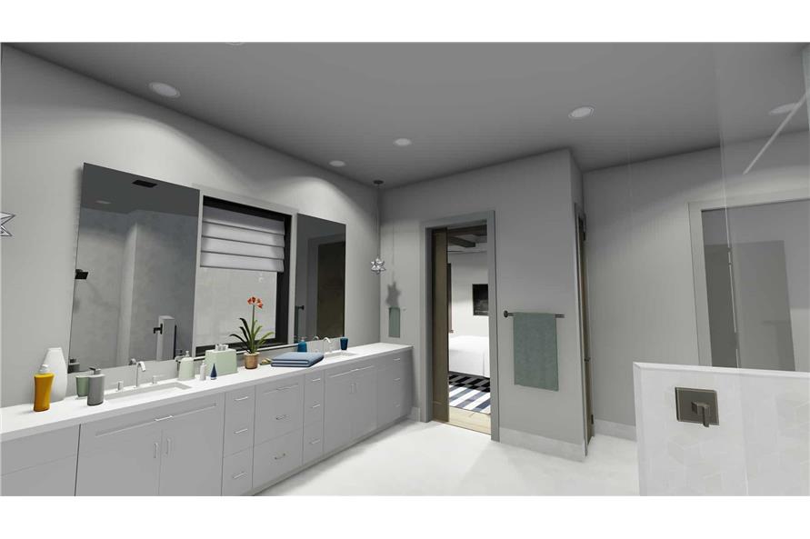 Master Bathroom of this 5-Bedroom,6317 Sq Ft Plan -194-1067