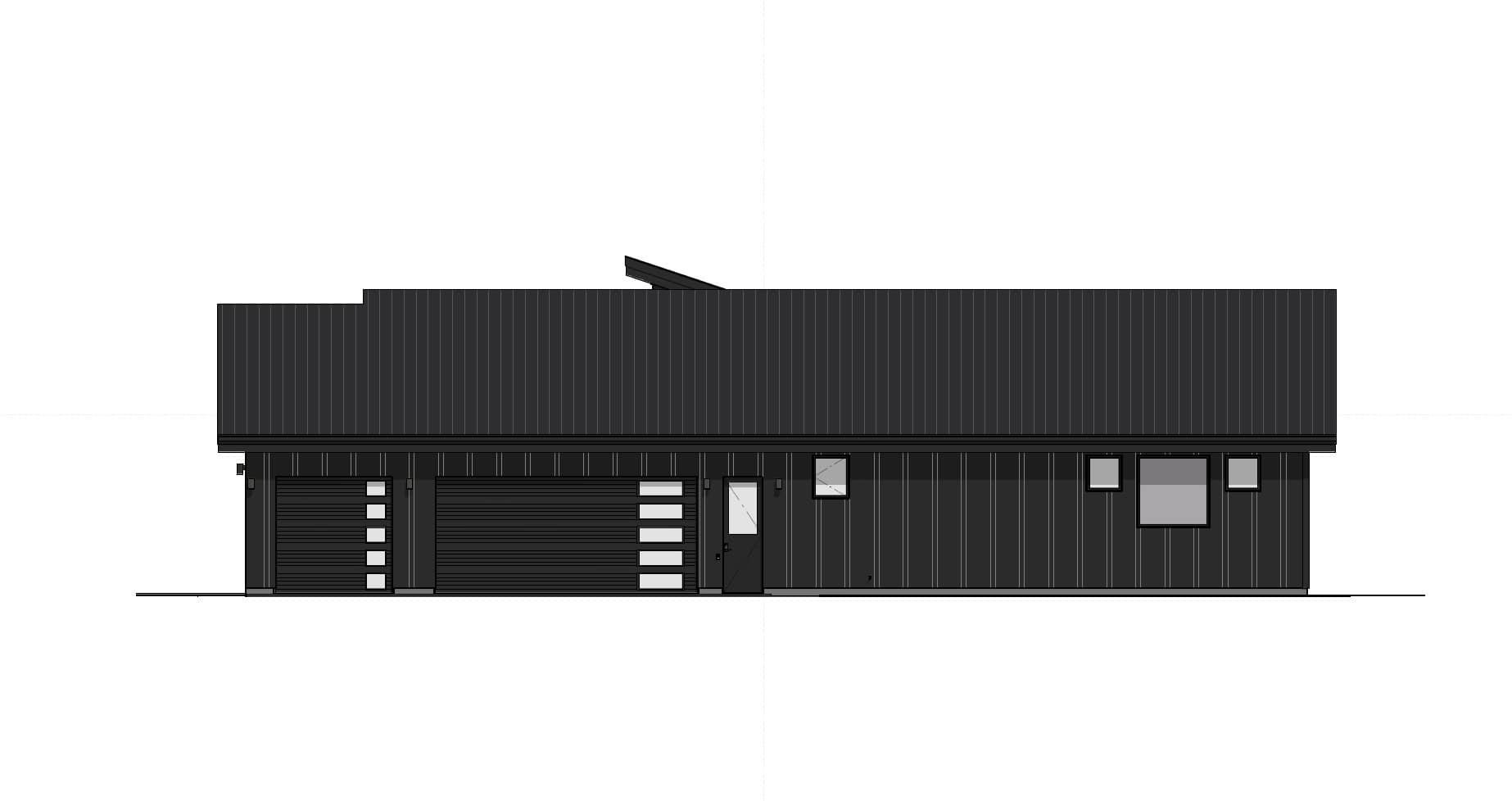 Home Plan Right Elevation of this 3-Bedroom,2589 Sq Ft Plan -194-1078