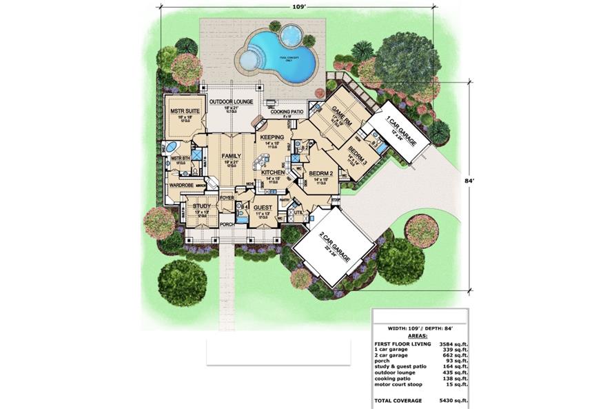 195-1000: Home Plan Other Image