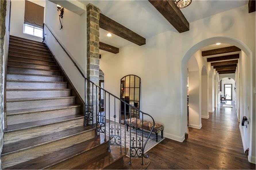 Entry Hall: Staircase of this 4-Bedroom,5262 Sq Ft Plan -5262