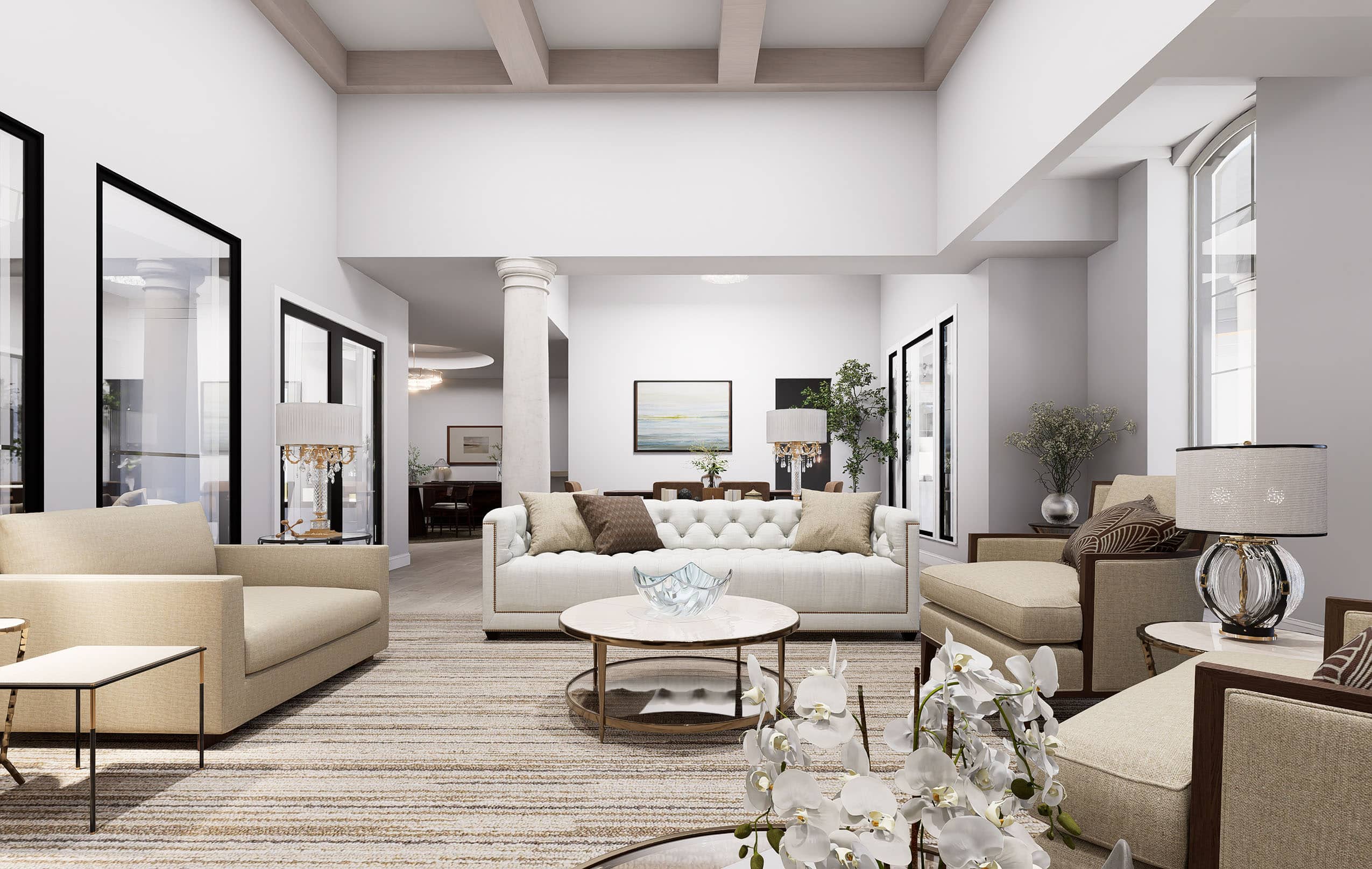 Family Room of this 3-Bedroom,3329 Sq Ft Plan -195-1006