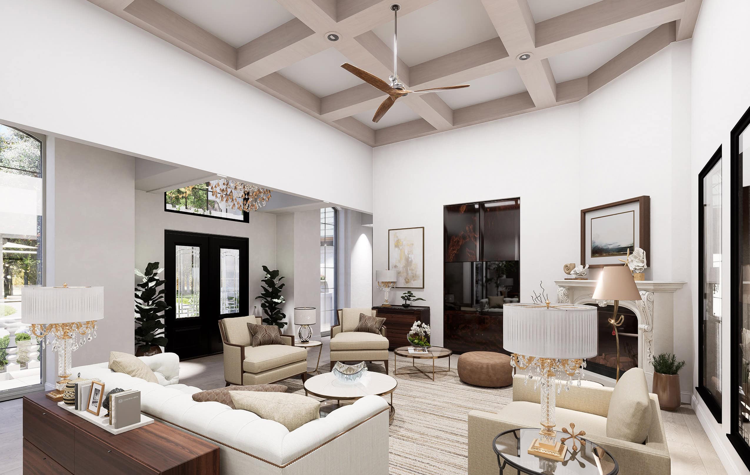 Home Interior Photograph of this 3-Bedroom,3329 Sq Ft Plan -195-1006