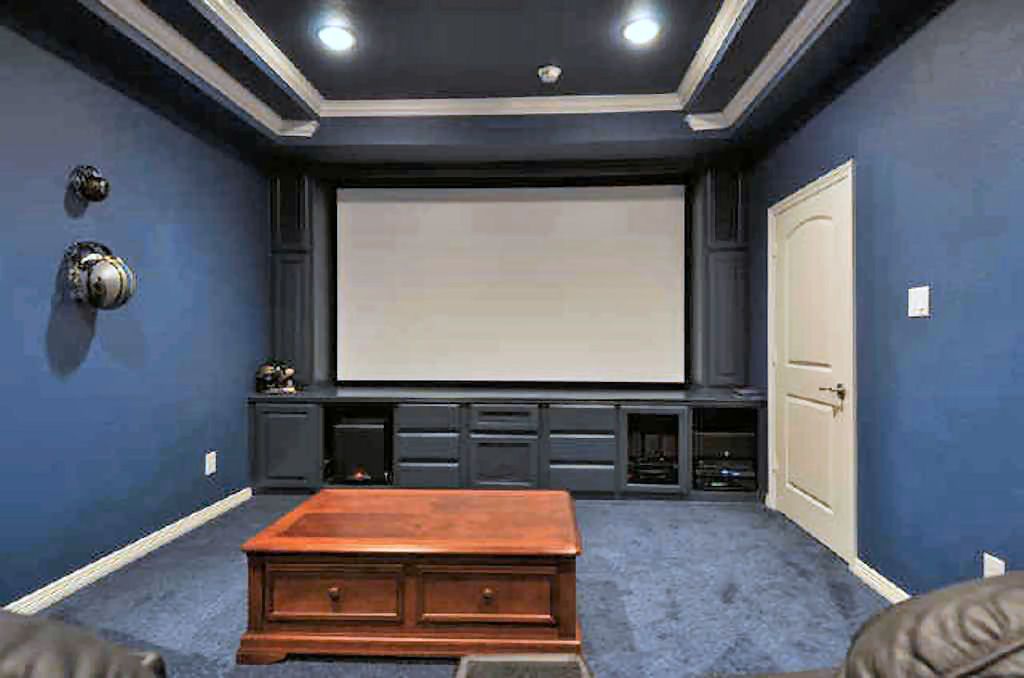 Media Room of this 4-Bedroom,3761 Sq Ft Plan -3761
