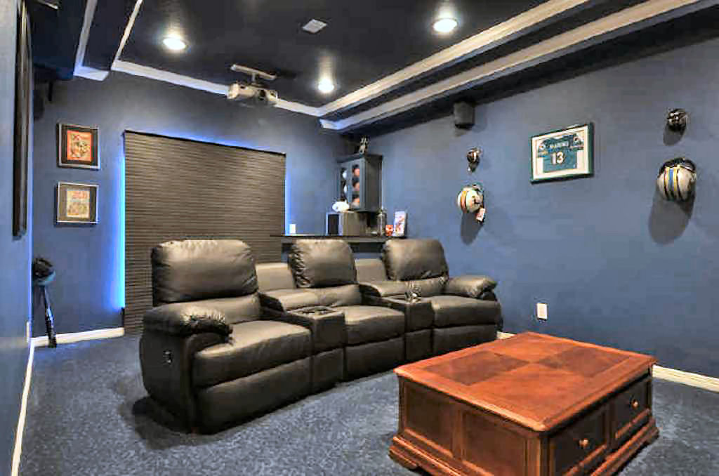 Media Room of this 4-Bedroom,3761 Sq Ft Plan -3761