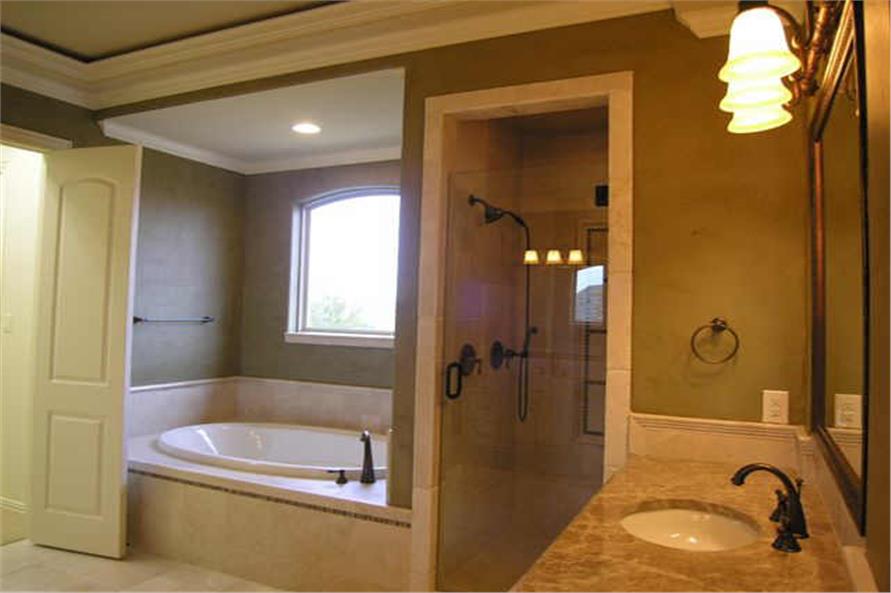 195-1066: Home Interior Photograph-Master Bathroom