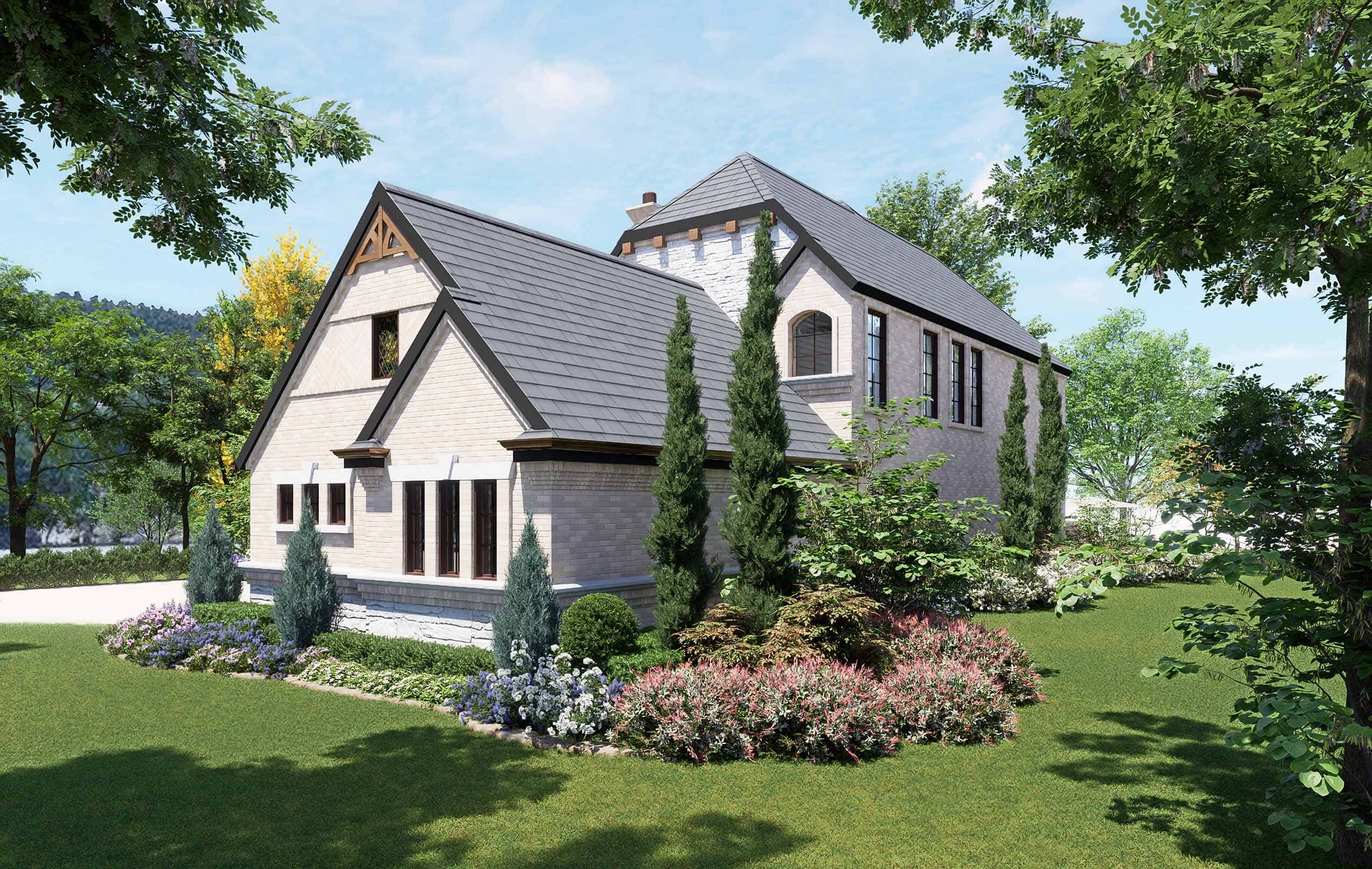 Home Exterior Photograph of this 3-Bedroom,3047 Sq Ft Plan -195-1067