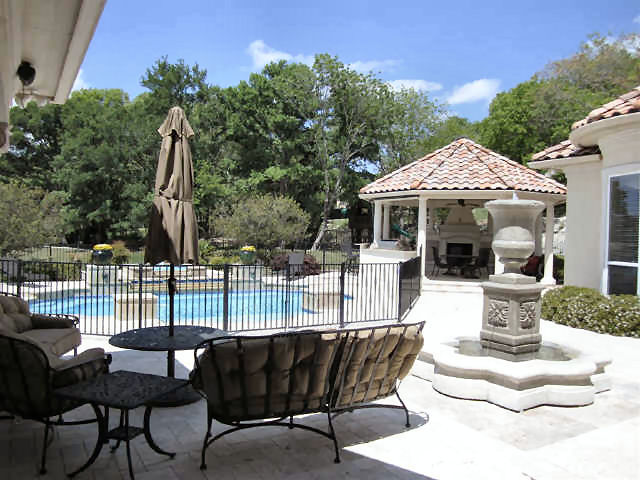 Pool of this 5-Bedroom,5907 Sq Ft Plan -5907