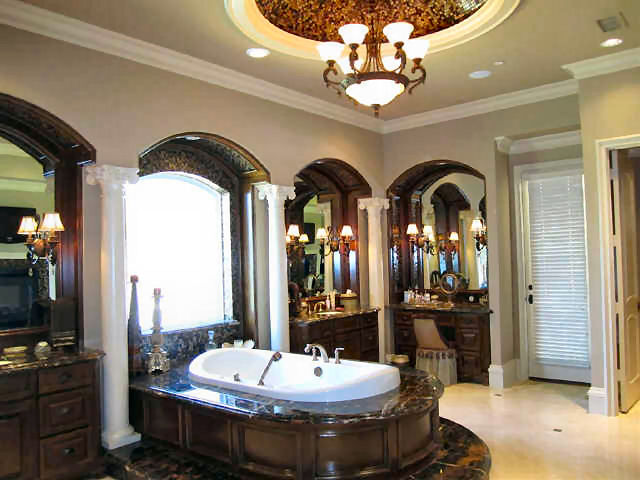 Master Bathroom of this 5-Bedroom,5907 Sq Ft Plan -5907