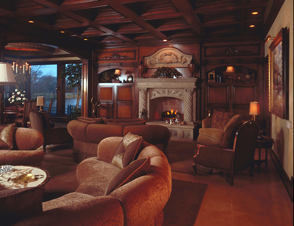 Living Room of this 3-Bedroom,5343 Sq Ft Plan -5343