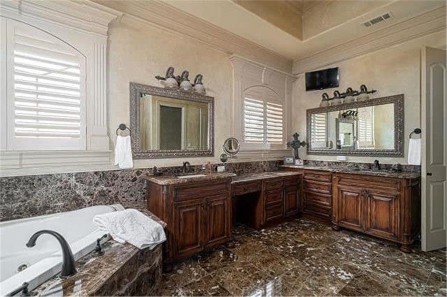 Master Bathroom of this 5-Bedroom,5765 Sq Ft Plan -195-1125