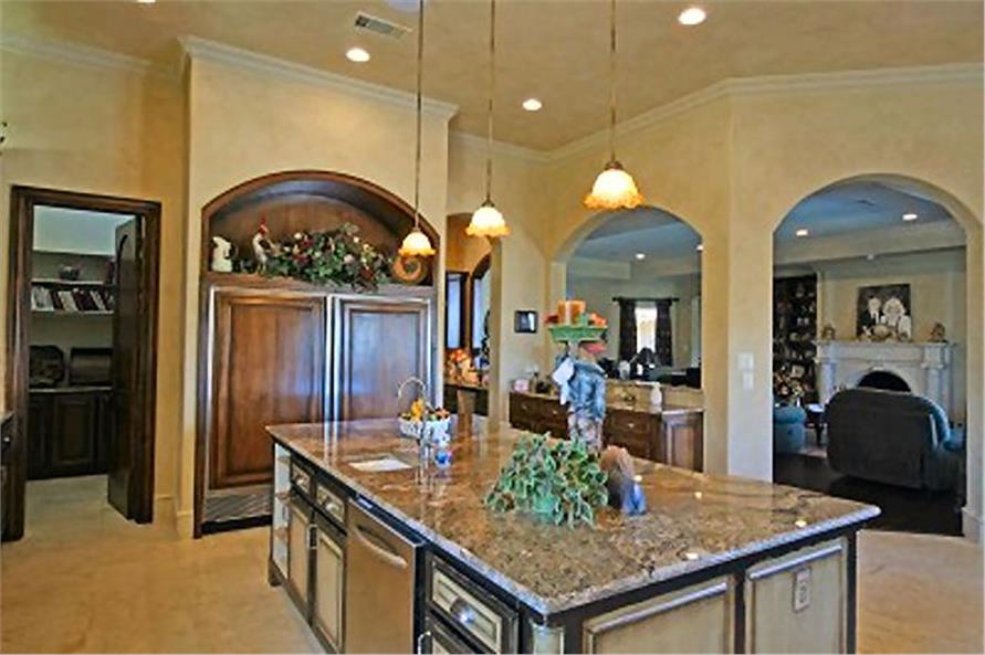 Kitchen of this 4-Bedroom,8647 Sq Ft Plan -8647