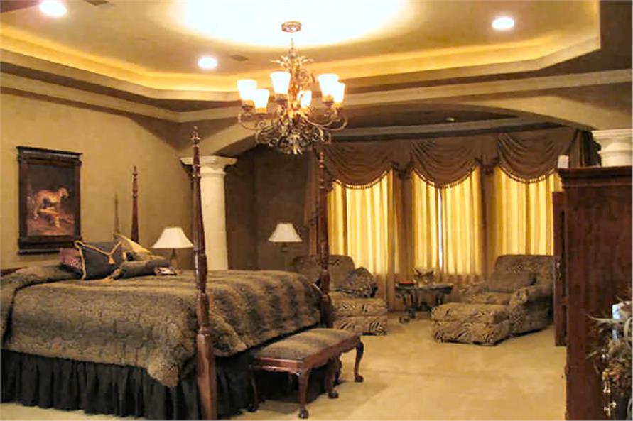 Master Bedroom of this 4-Bedroom,8647 Sq Ft Plan -8647