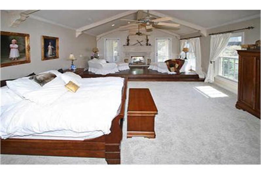 Master Bedroom of this 4-Bedroom,6610 Sq Ft Plan -6610