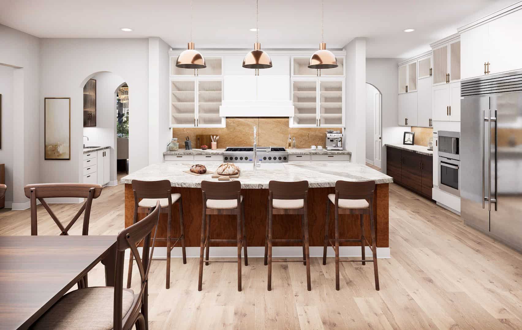 Kitchen of this 5-Bedroom,6612 Sq Ft Plan -195-1166