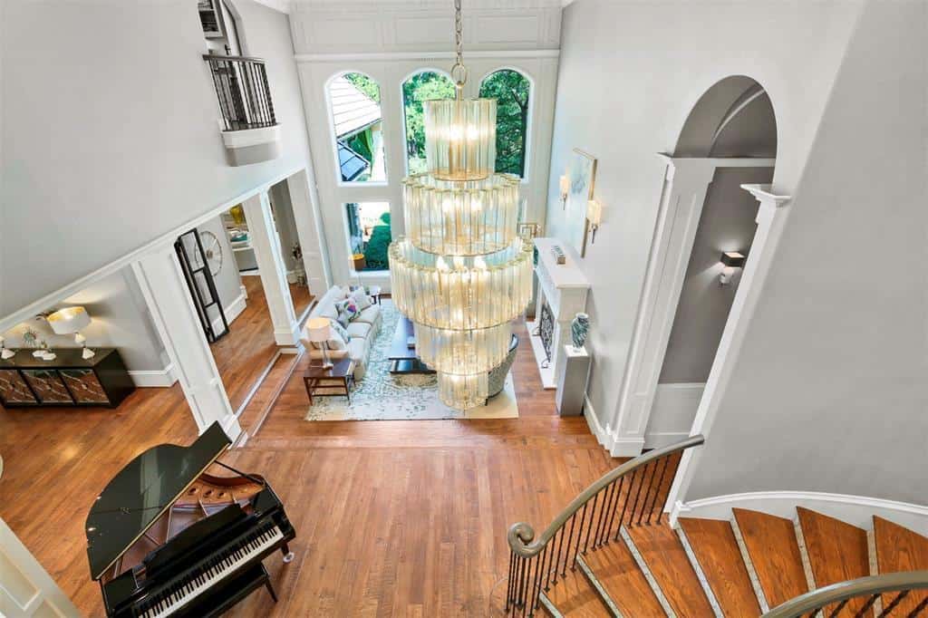 Living Room of this 5-Bedroom,7823 Sq Ft Plan -195-1169