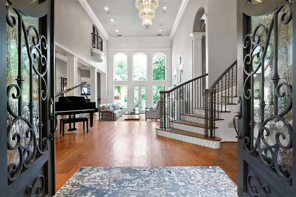 Entry Hall: Foyer of this 5-Bedroom,7823 Sq Ft Plan -195-1169