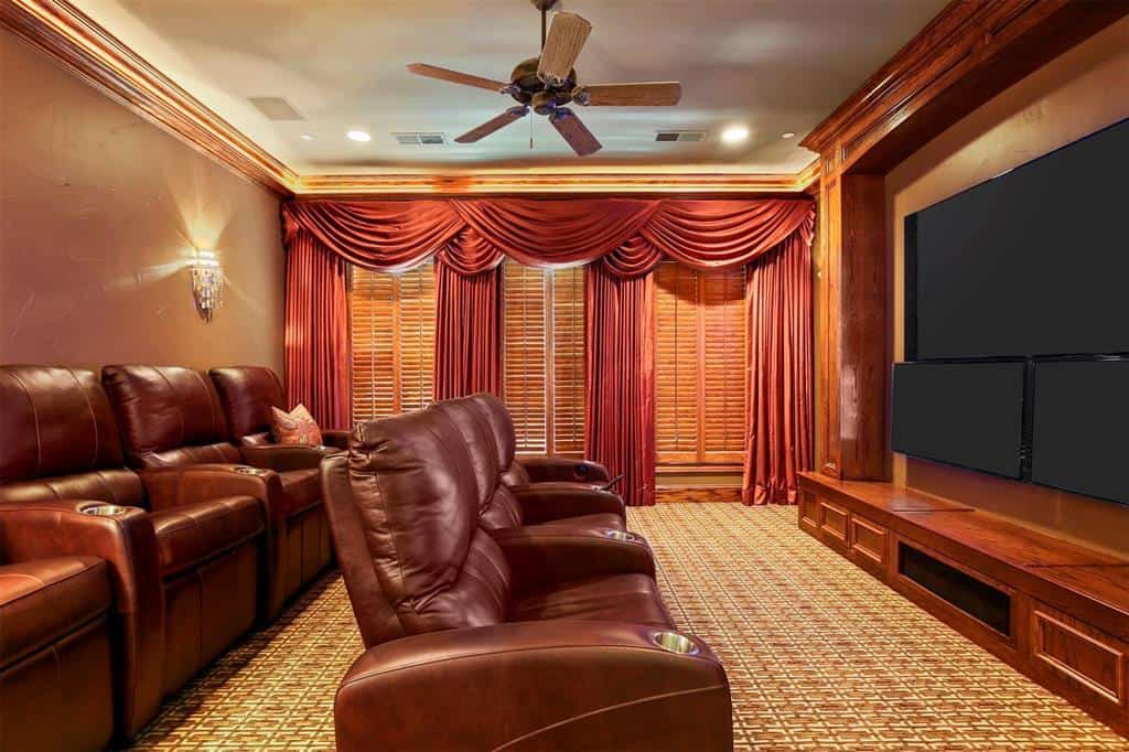 Media Room of this 5-Bedroom,7823 Sq Ft Plan -195-1169