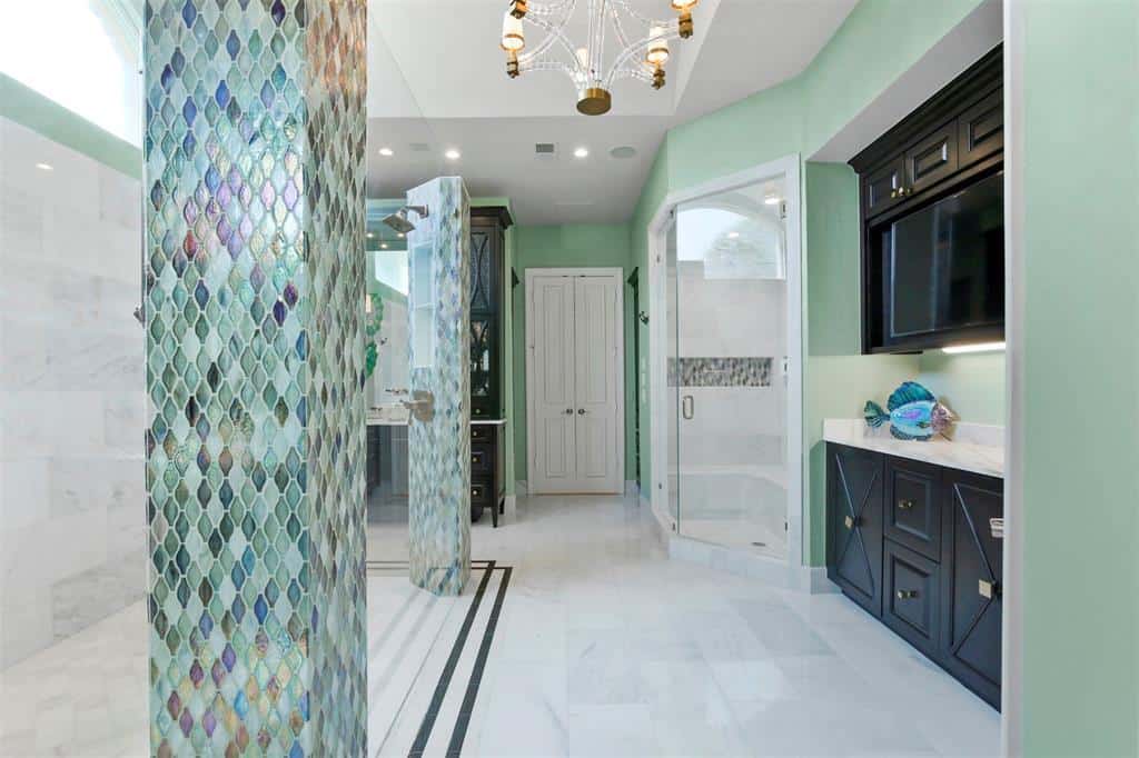 Master Bathroom of this 5-Bedroom,7823 Sq Ft Plan -195-1169