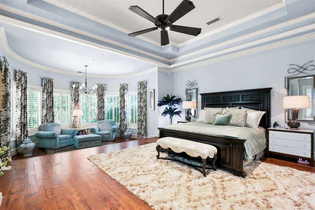 Master Bedroom of this 5-Bedroom,7823 Sq Ft Plan -195-1169