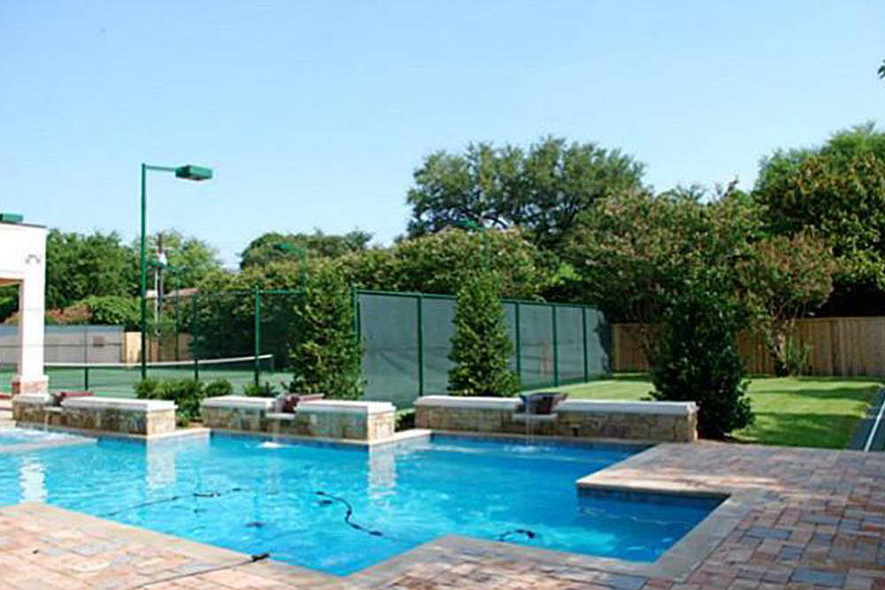 Pool of this 5-Bedroom,8988 Sq Ft Plan -8988